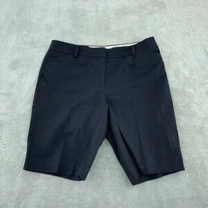 Talbots Chino Shorts Womens 12 Black 4344